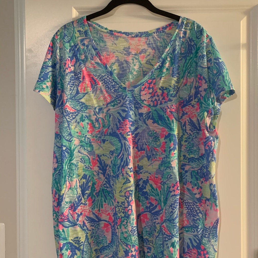 Lilly Pulitzer Mermaid Cove tee